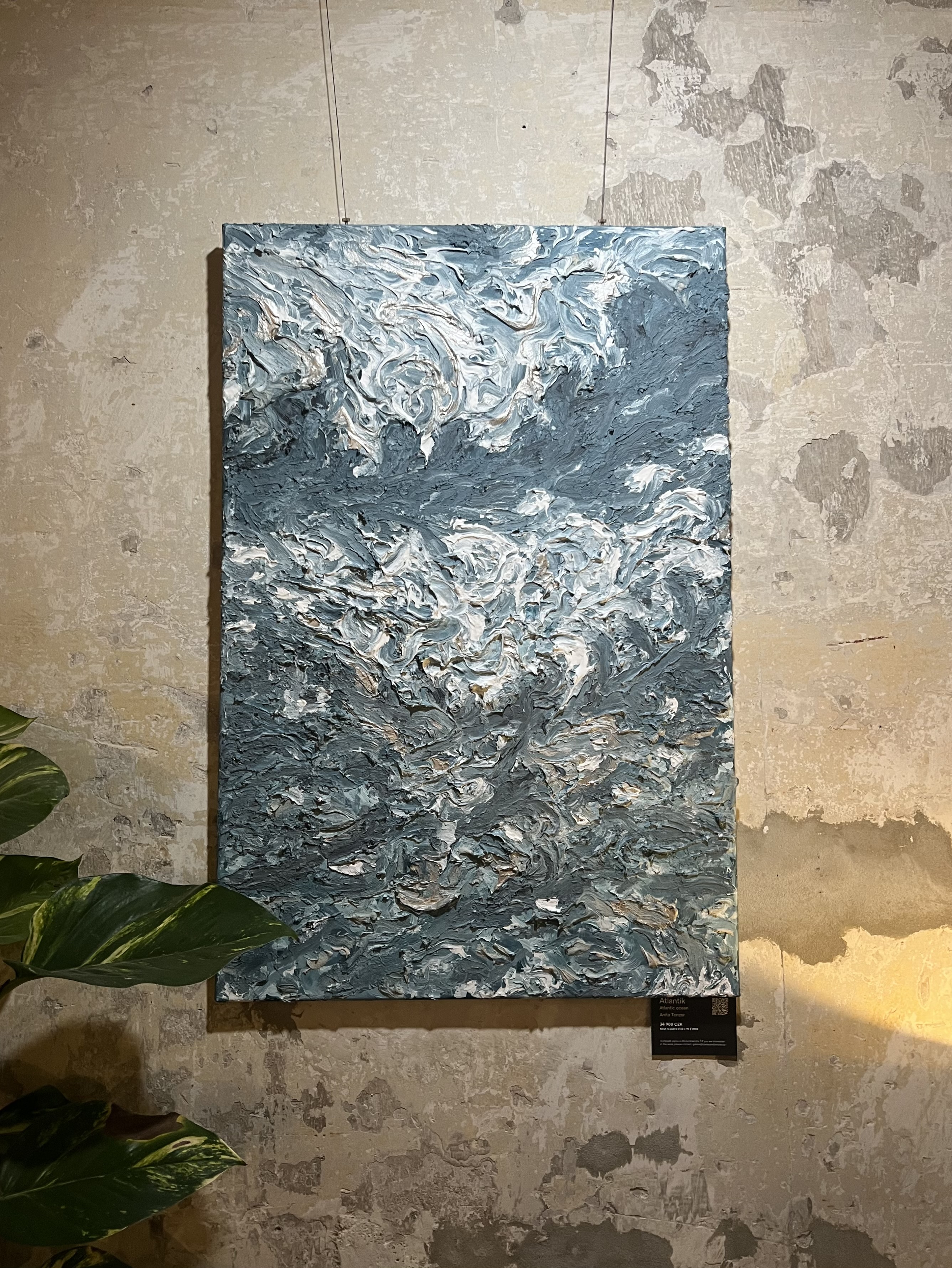 Kde je bouřka? | Where’s the storm?, 100x70, acrylic on canvas, 2023
