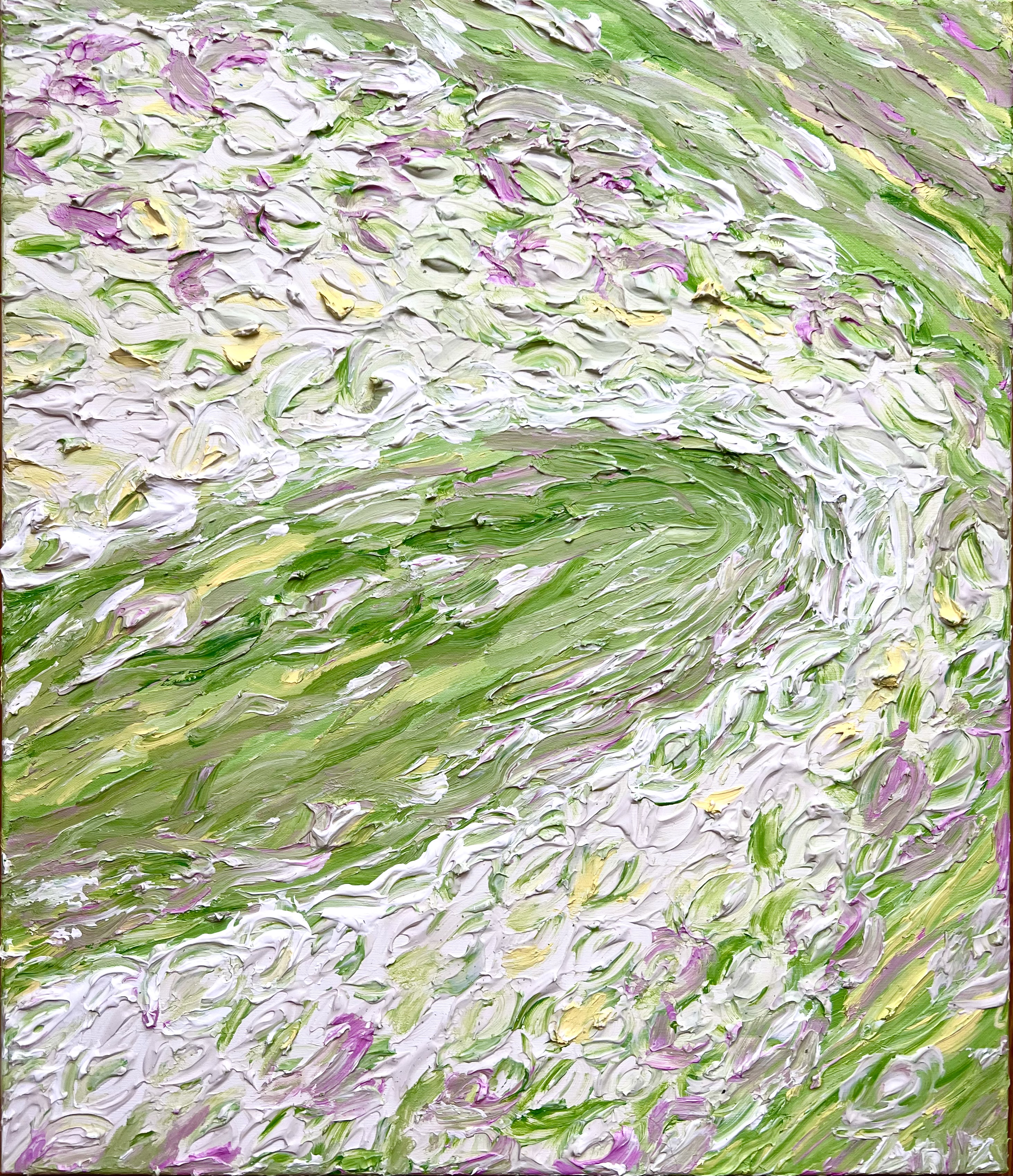 Písečná bouře | Sandstorm, 100x70, acrylic on canvas, 2022